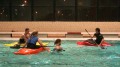 Eskimo roll courses in pool, Kayak School, Paddler America